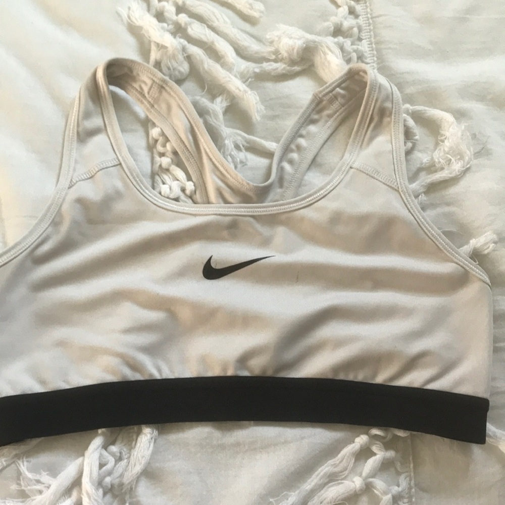 Nike sports bra with